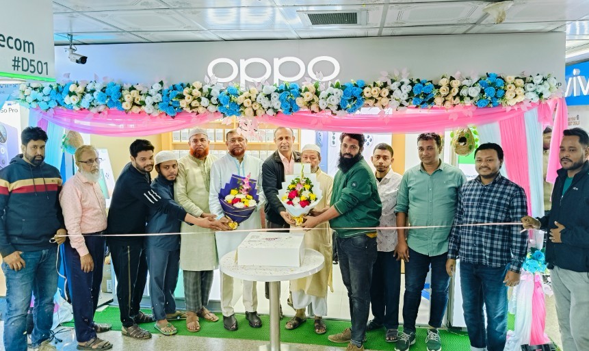 কুমিল্লা কান্দিরপাড়ে জমকালো আয়োজনে oppo এক্সক্লুসিভ শো-রুমের শুভ উদ্বোধন